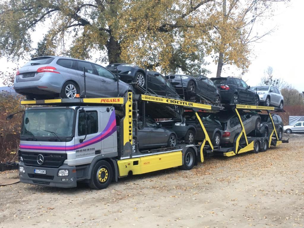 Transport auto pe ruta Zalău, RO Italia