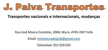 J. PAIVA TRANSPORT, UNIPESSOAL, LDA